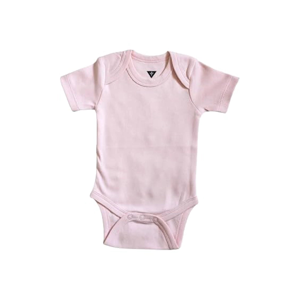 Tummy Time Threads Organic Cotton Onesie- 90gm, Organic Cotton Onesie Bodysuit Romper (Pack of 5)