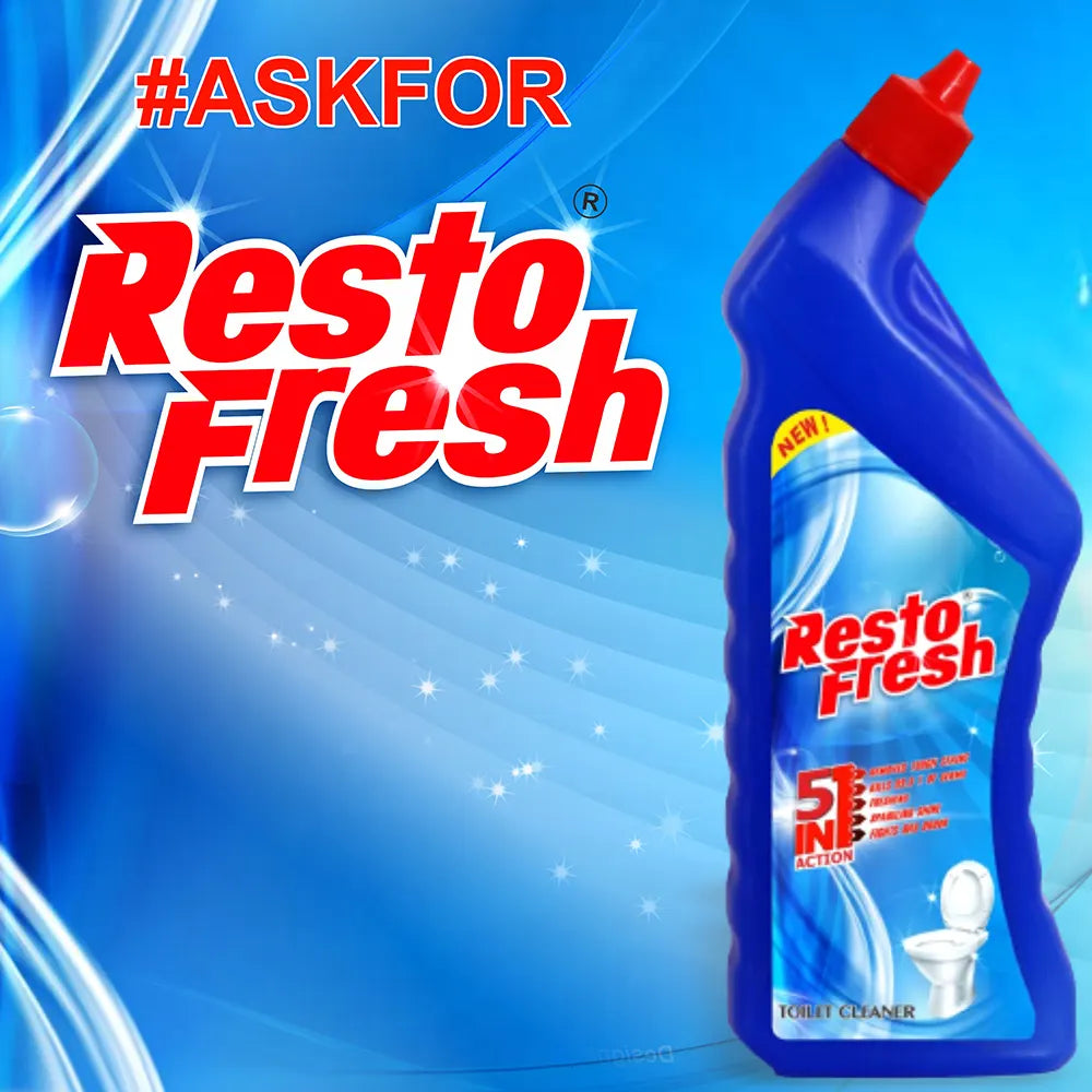 PACK OF 24 Restofresh Toilet Cleaner-1000 ml - Copy-5
