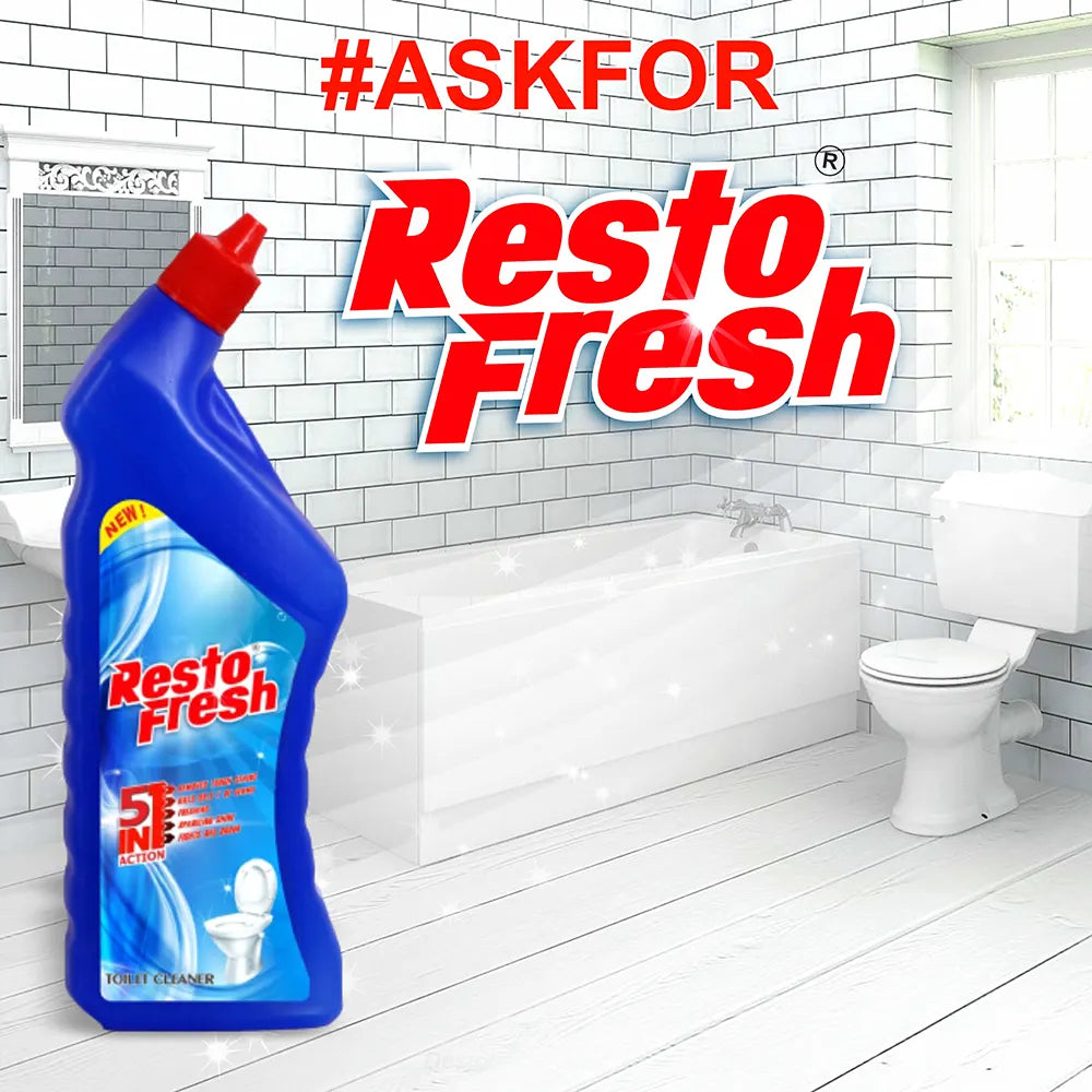 PACK OF 24 Restofresh Toilet Cleaner-1000 ml - Copy-6