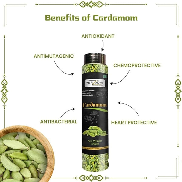 PERZADHI 100% Pure Green Whole Cardamom-4