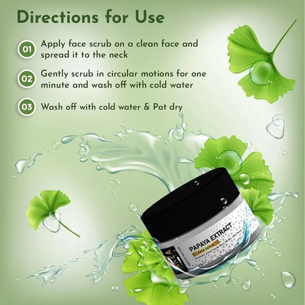 Papaya-extract-face-scrub 3