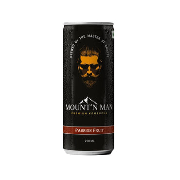Passion Fruit Mount’N Man Premium Kombucha.2