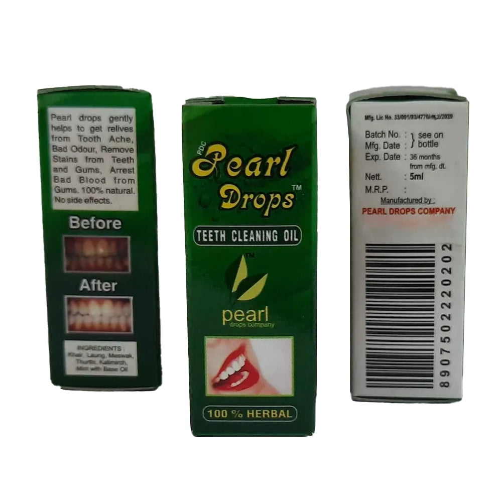 Pearl Drops Teeth Cleaning Oil-1