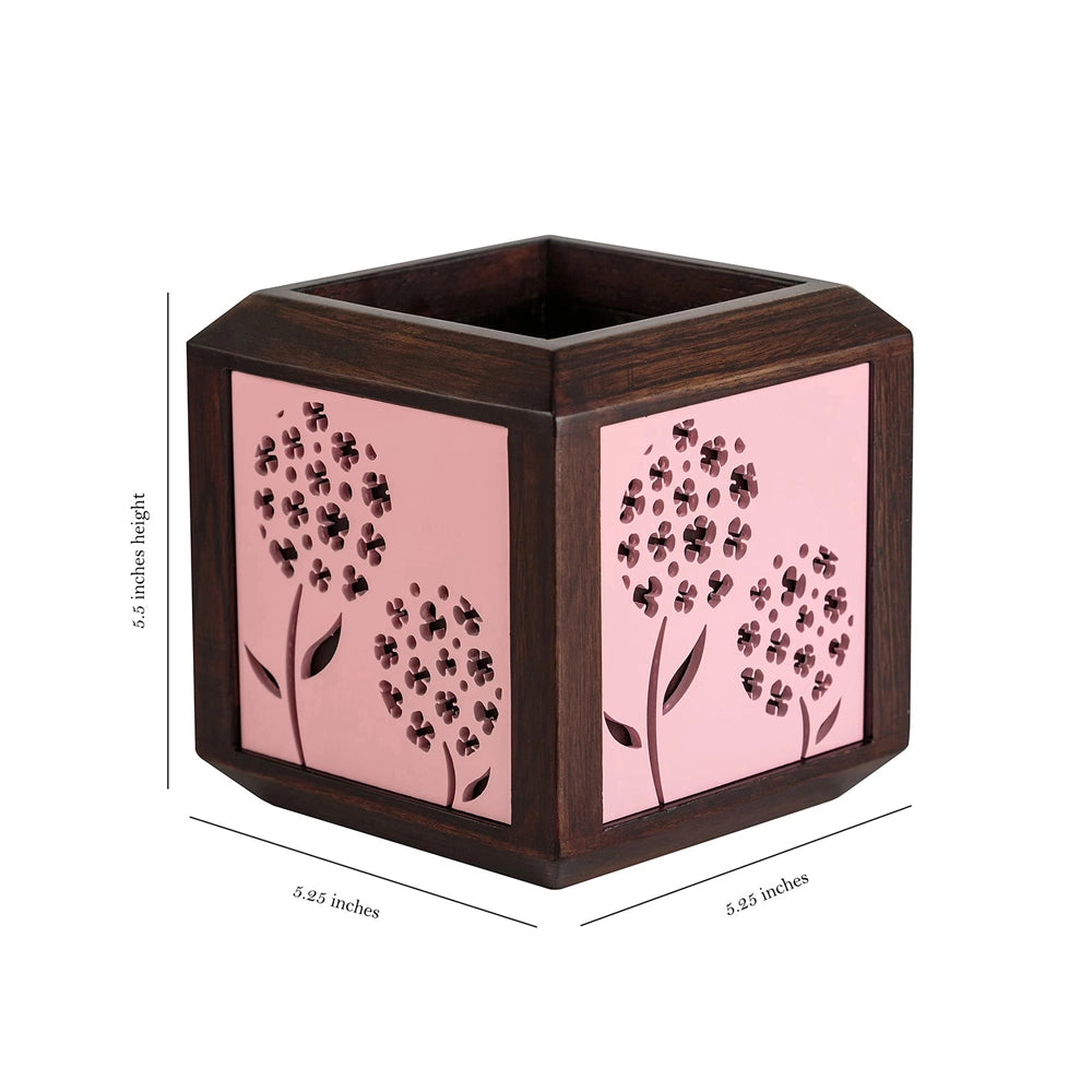 Point of Hue QUBO Pink Foggy Cluste Planter Pot.3