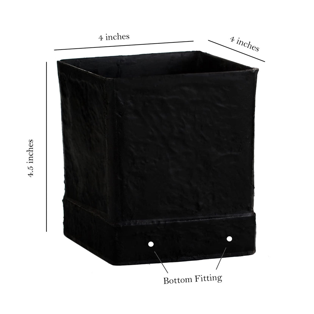 Point of Hue QUBO Placid Boxy Blue Planter Pot.4