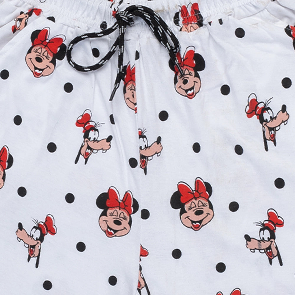 Powermerc Brown Mickey Printed Shorts-3