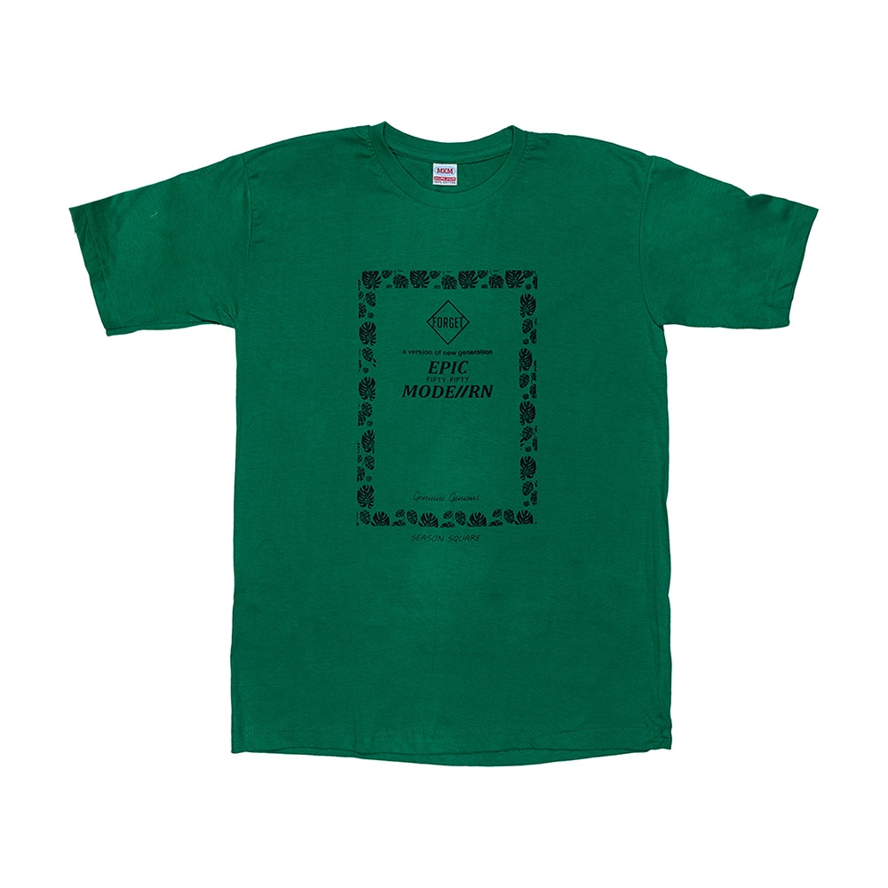 Powermerc Cotton Chest Printed T-Shirts for Men (Pack of 10)