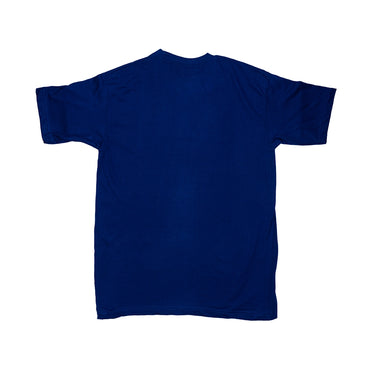Powermerc Cotton Chest Printed T-shirts for Men-Royalblue-1