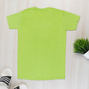 Powermerc Cotton Tees for Kids-Green-1