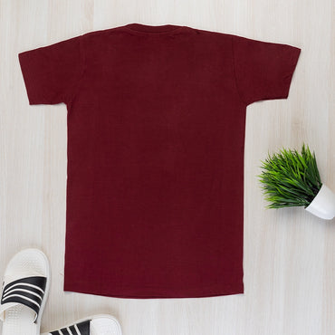 Powermerc Cotton Tees for Kids-Marron-1