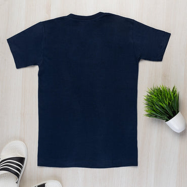 Powermerc Cotton Tees for Kids-Navy-1