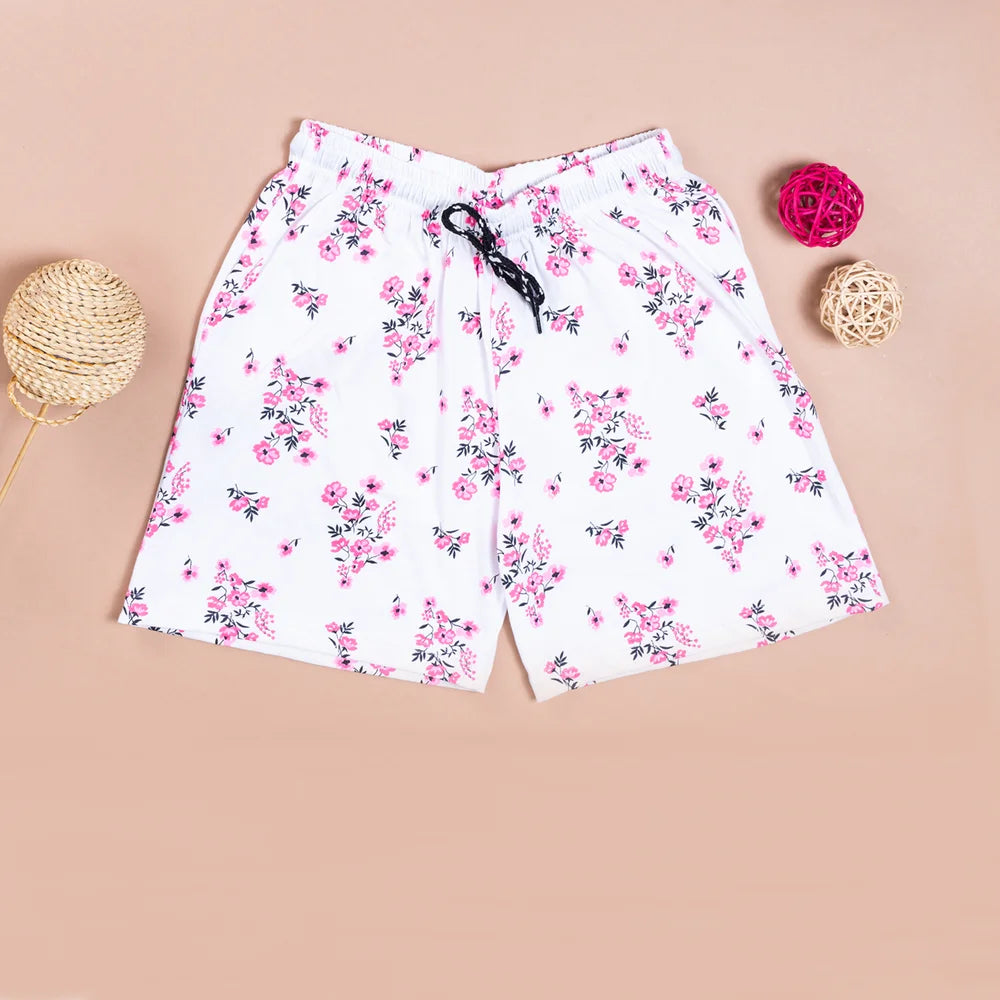Powermerc Quirky Printed Shorts for Women 3