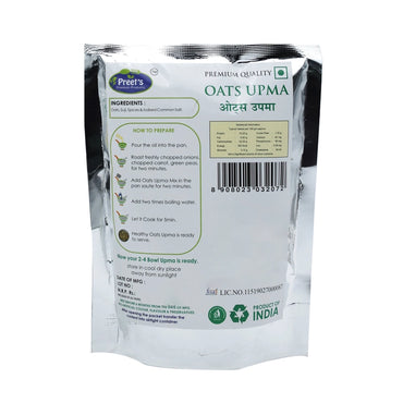 Preet's Premium Quality Oats Upma.2