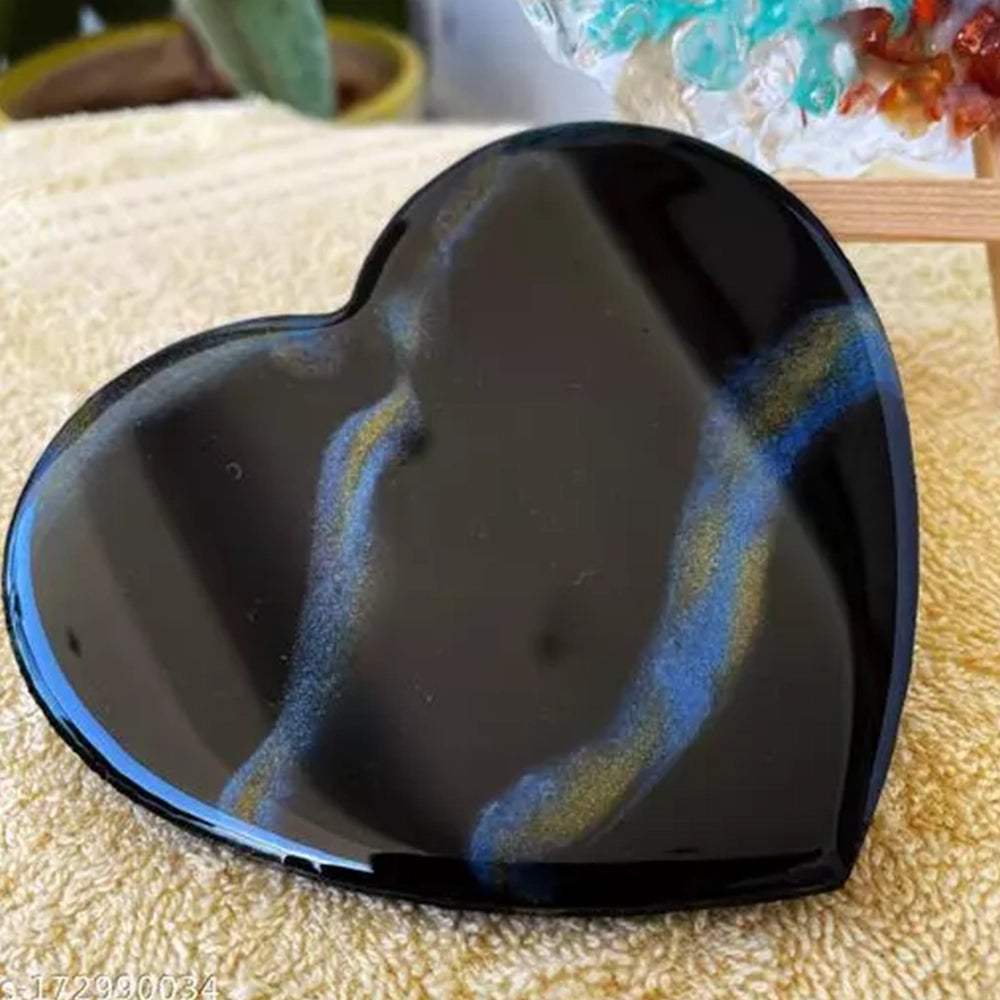 Premium Heart Shape Resin Coaster 4inch-4