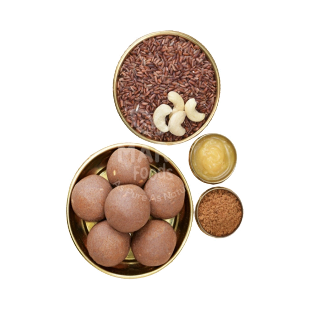 MARG Foods Gluten-free red rice laddu.3