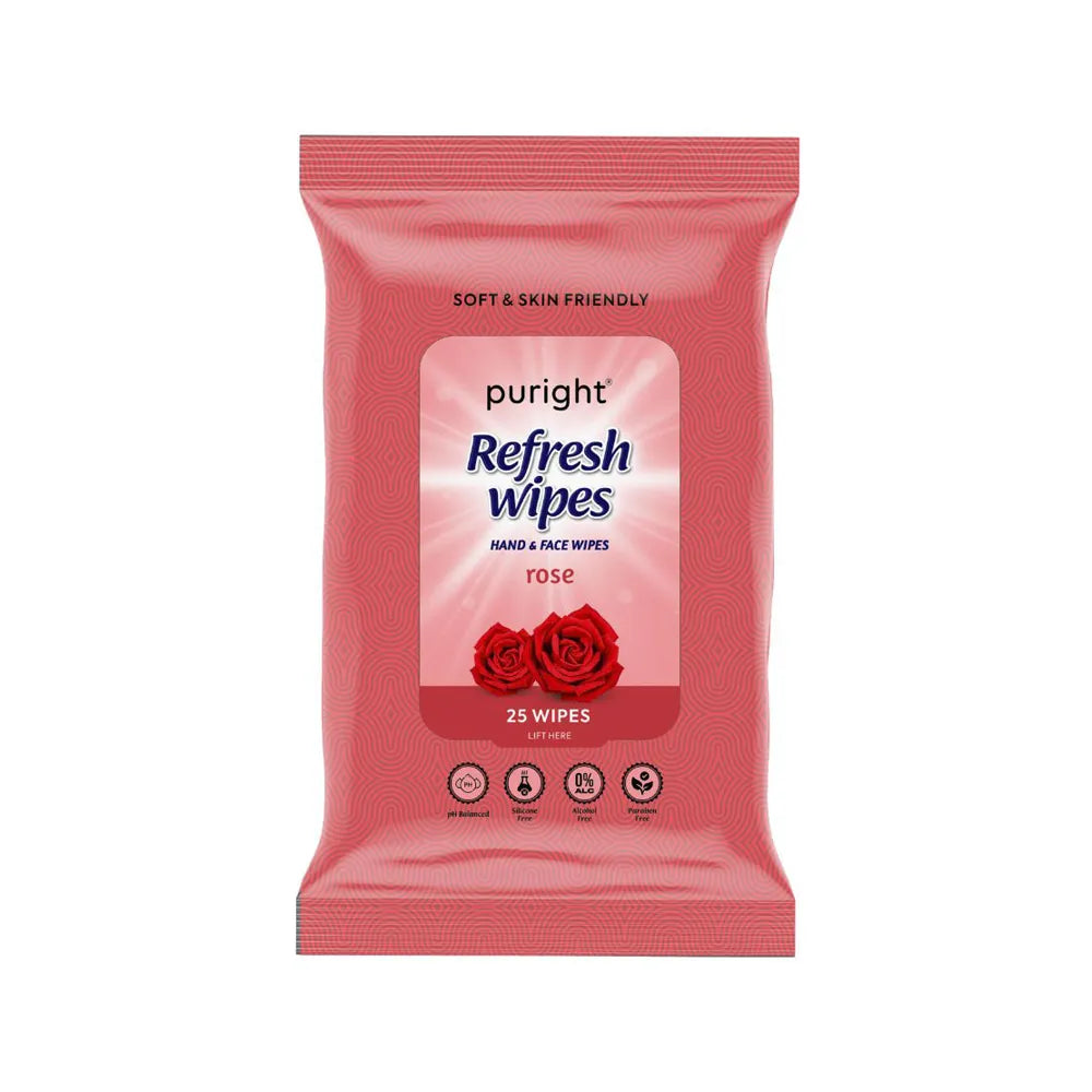 Soie Puright Refreshing Facial Wipes (25Pieces/ Pack)