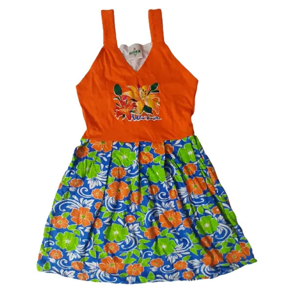 Rider Kids Print Frock Multicolor -9