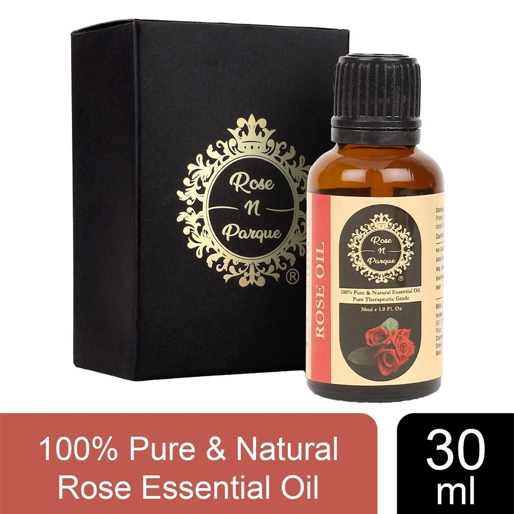 RosenParque 100% Pure & Natural Rose Essential Oil- 30ml (Pack of 5)