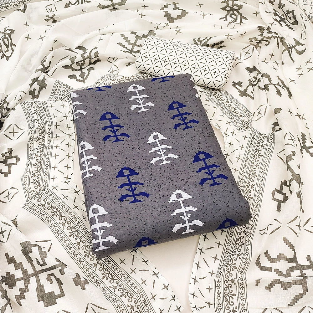 SC-Unstitched Pure Cotton Salwar sets