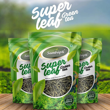 Samtripti Super Leaf Green Tea (50 Grams )-2