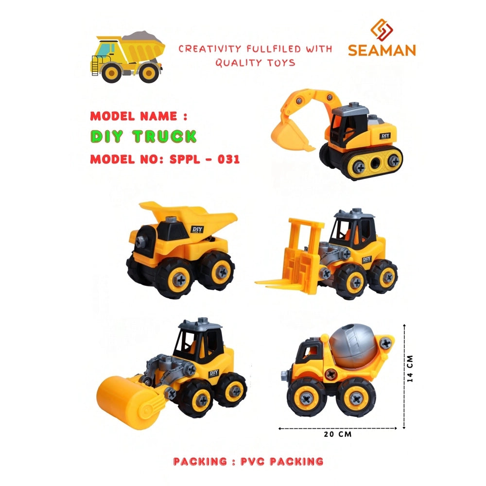 Seaman Toys Diy Truck-2