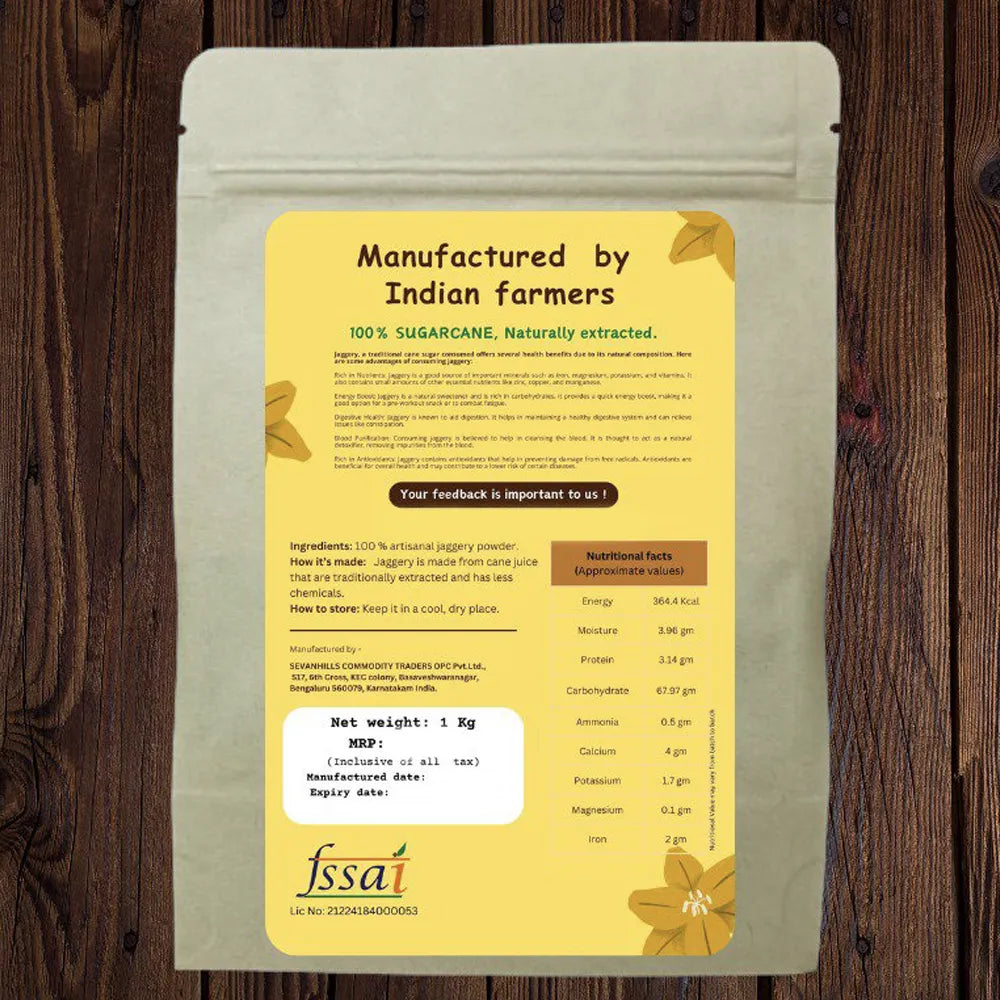 Sevanhill Jaggery powder-3