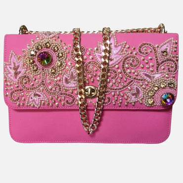 Sf World Pink Women Sling Bag-2