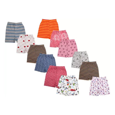 Short For Baby Boys & Baby Girls Casual Printed Cotton Blend-2