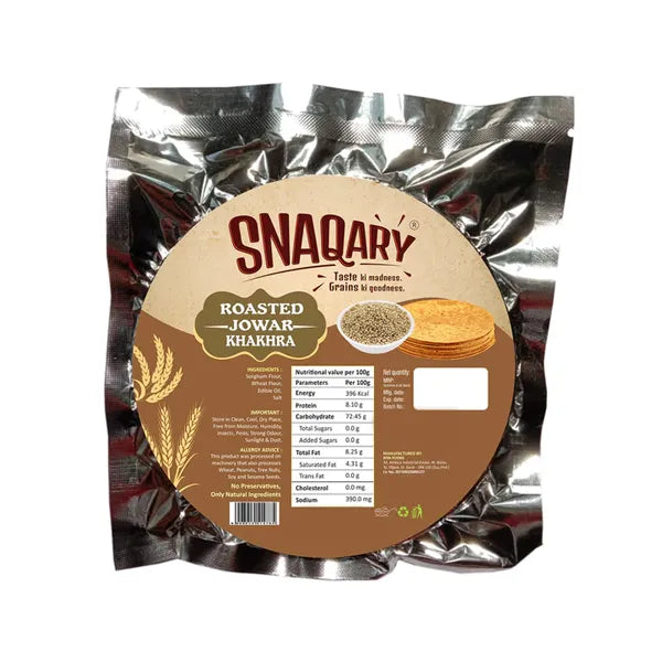 Snaqary Roasted Jowar Khakhra 1