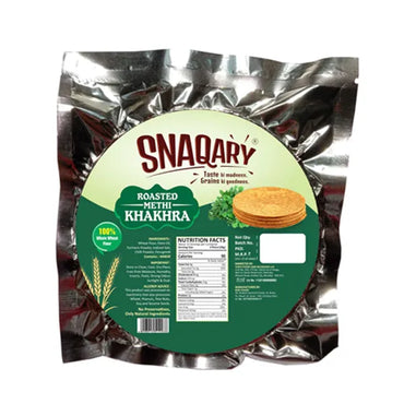 Snaqary Roasted Methi Khakhra 1
