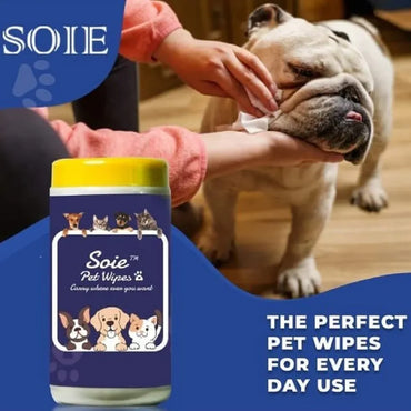 Soie Pet Cleaning Wet Wipes (80pc)-2