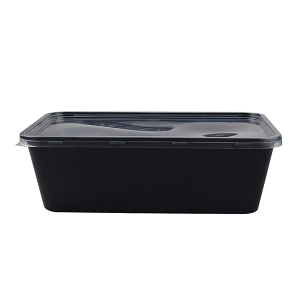 SGE Black Rectangle Container- (100 Pieces / Pack)
