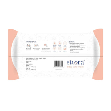 Stiora Baby Care Wipes - 72 N-2