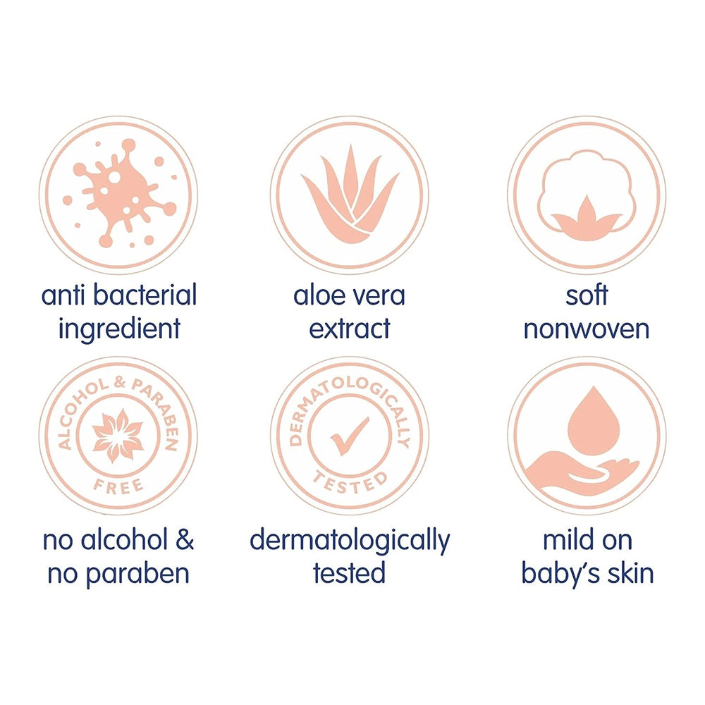 Stiora Baby Care Wipes - 72 N-3