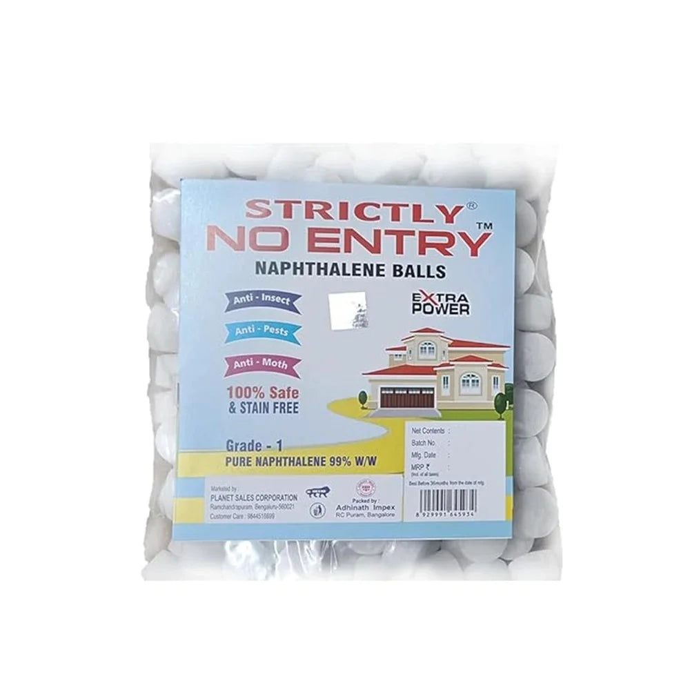 Strictly No Entry Naphthaleine Balls 500gm