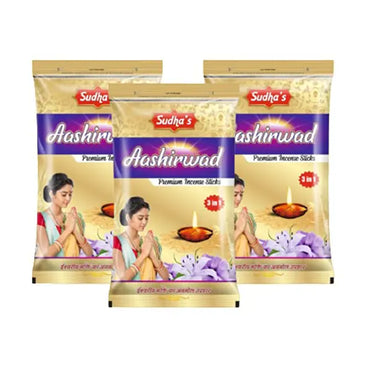 Sudha Aashirwad Premium Incense Sticks (330 Sticks)-2