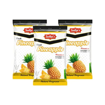 Sudha Pineapple Premium Incense Sticks (330 Sticks)-2