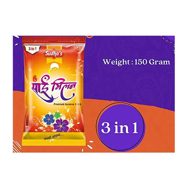 Sudha Sai Milan Premium Incense Sticks (330 Sticks)-2