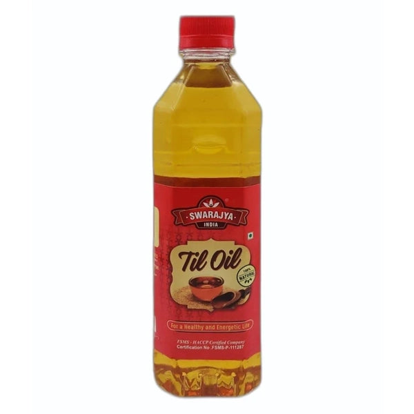 Swarajya India Sesame Edible Oil (Pack Of 6)