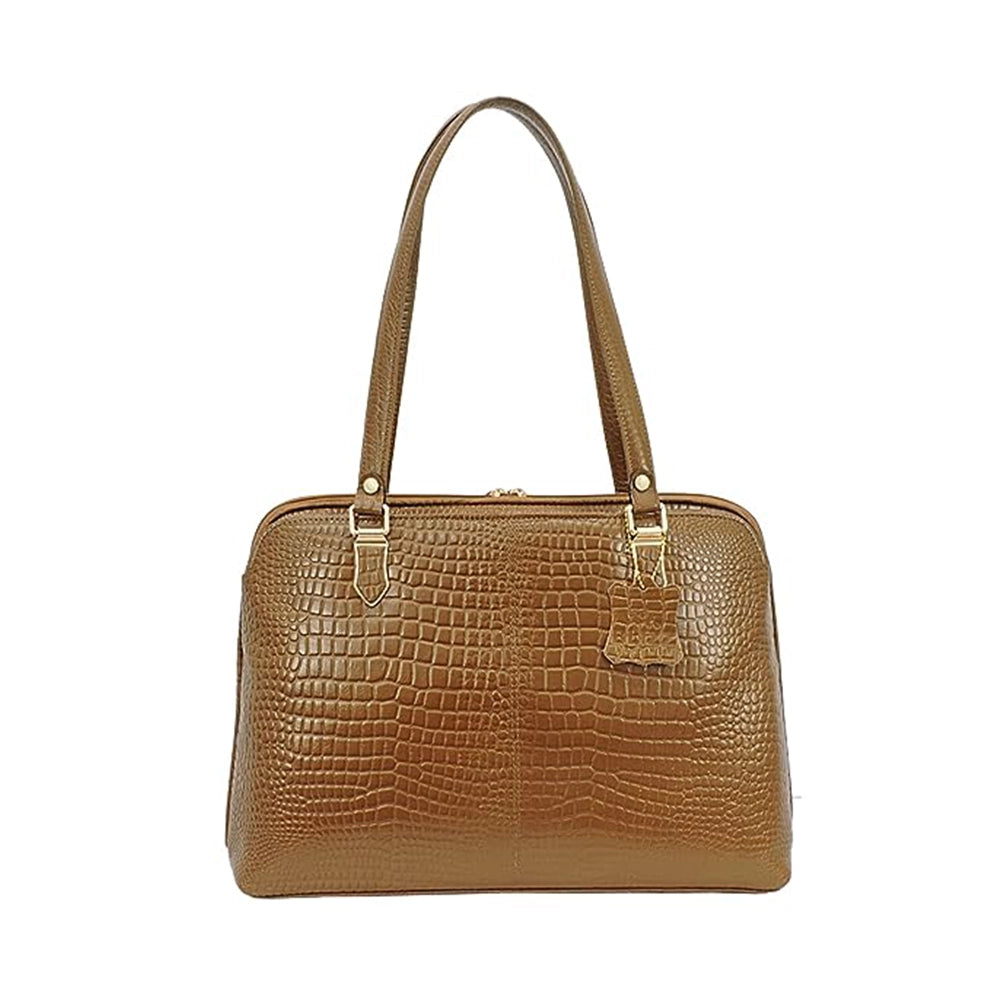 Blizz Leather Textured Stylish Women Laptop Shoulder Bag - Sirena (Pack of 3)