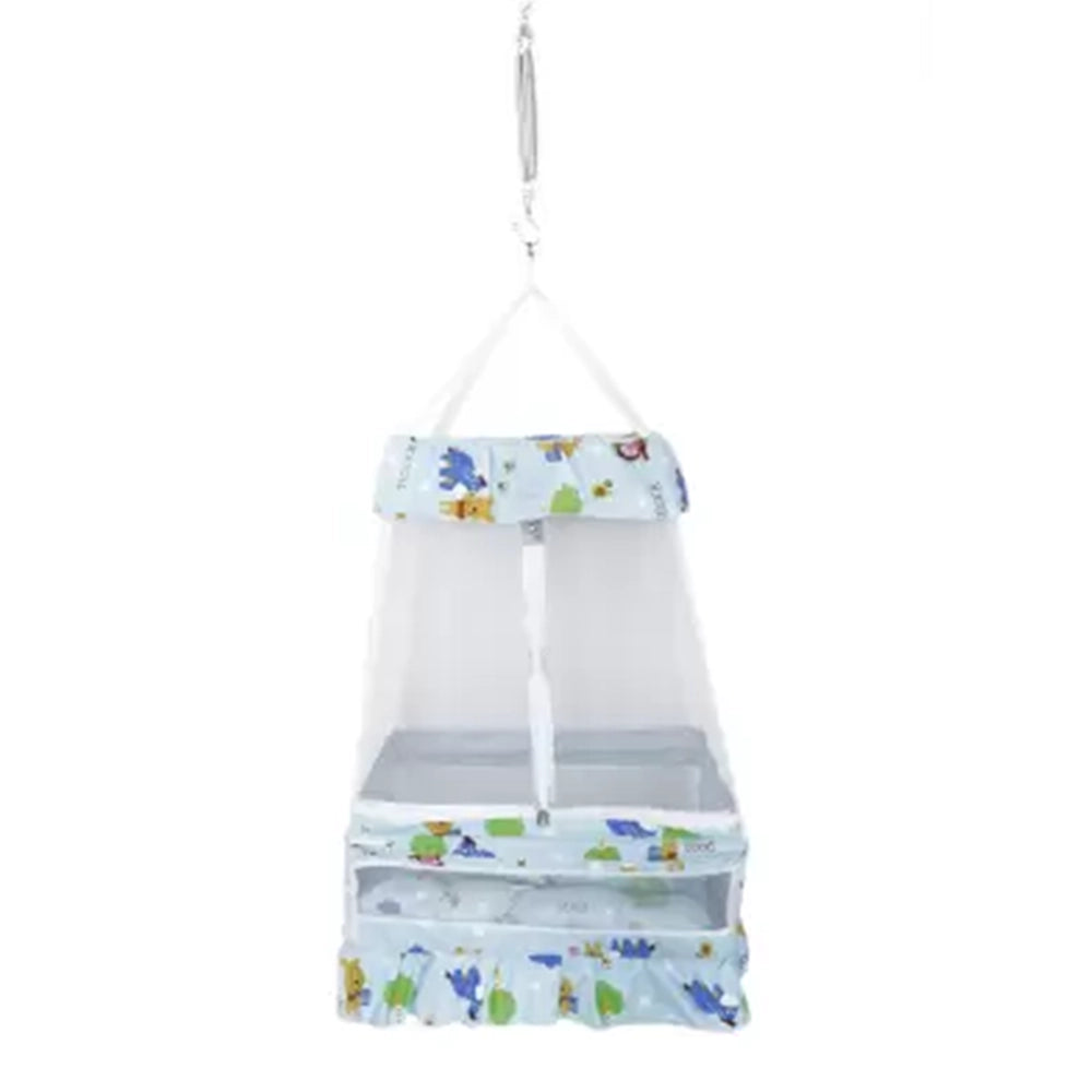 King Size Baby Crib Cradle with Bed and Pillow-2