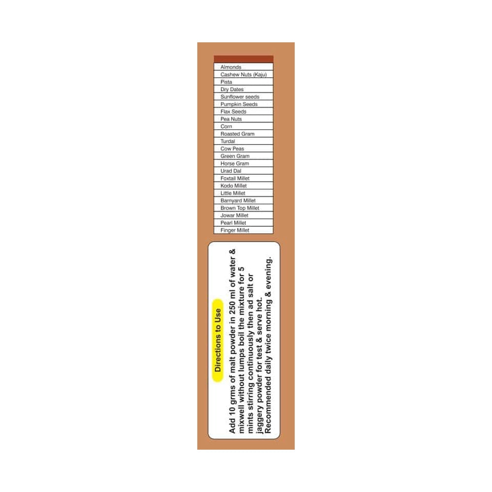 V Multi Millet Malt 500gm-4