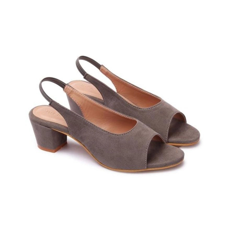 VR Click Solid Sling Block Heel for Women & Girls, Pack of 6