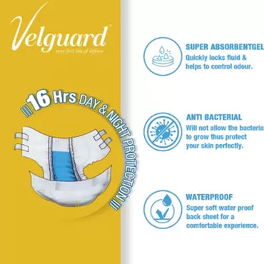 Velguard Adult Diapers M-2