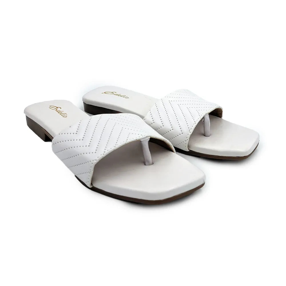 Vank Fashion Women Flat Sandals Casual Slip-On Flats For Ladies Stylish, Trendy And Comfortable Footwear For Everyday Wear (Color-Peach ,white) (Pack of 5 Pairs)