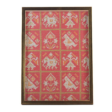 Wooden Tray (Elephant & Bird print) - 2