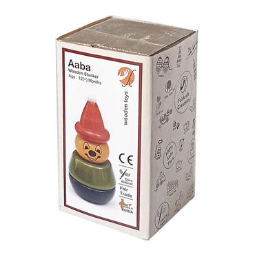 Wooden stacker toy 2