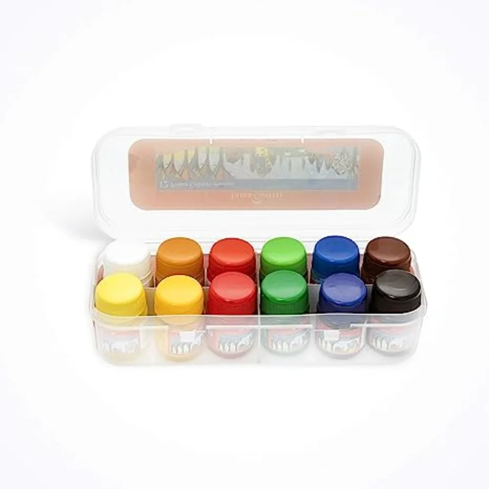 faber-castell-575813-poster-colour-set-of-12-plastic-box 2