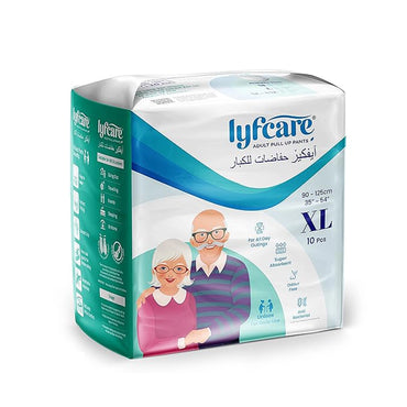 lyfcare Adult Pull Up Diaper Pants for women & men- XL size-1