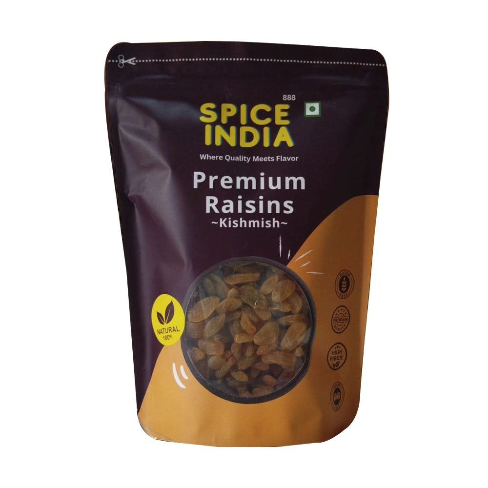 Spice India premium Raisins - Kishmish (Pack of 10)
